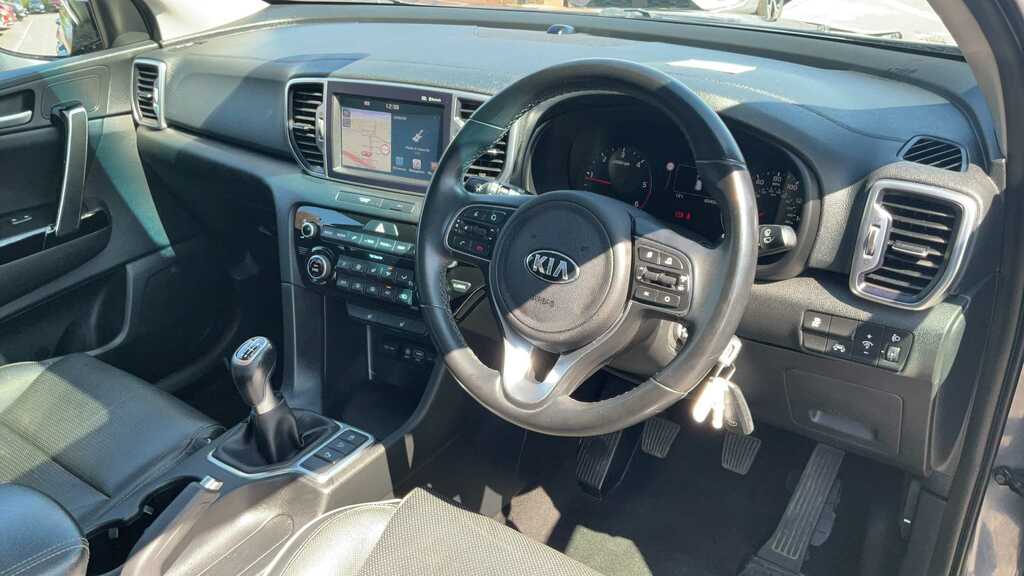 Kia Sportage 1.7 Crdi Isg 3 Panoramic Roof 2017 Blue #5