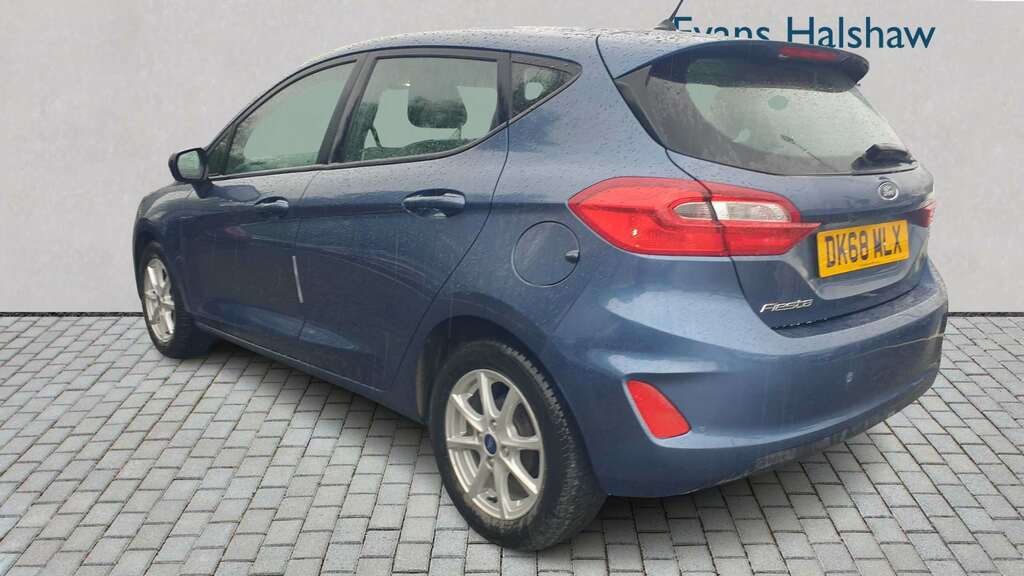 Ford Fiesta 1.0 Ecoboost Zetec 2019 DK68MLX Blue #5