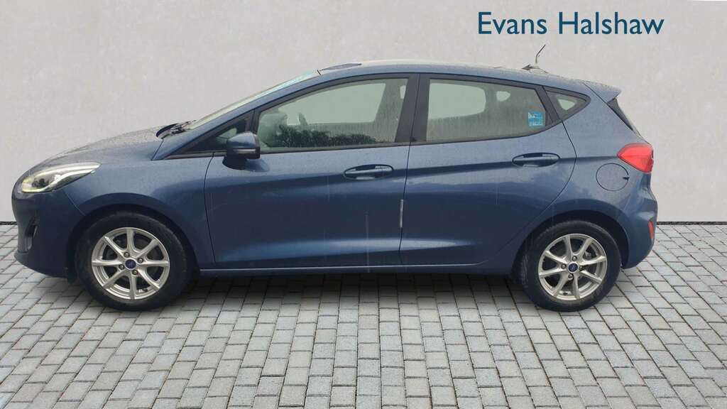 Ford Fiesta 1.0 Ecoboost Zetec 2019 DK68MLX Blue #4