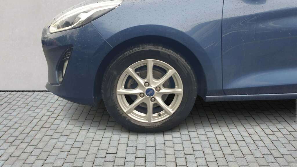 Ford Fiesta 1.0 Ecoboost Zetec 2019 DK68MLX Blue #2