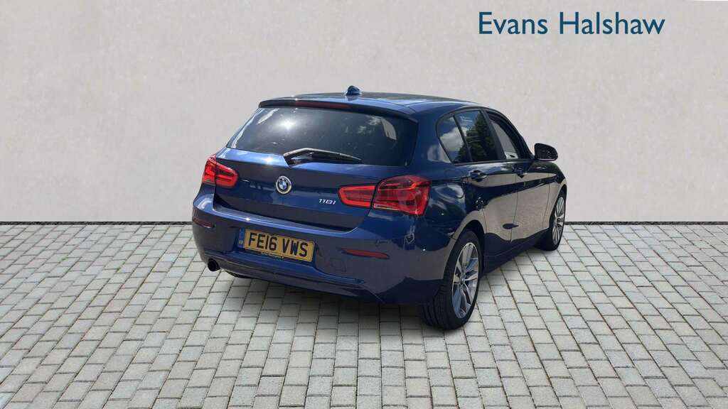 BMW 1 Series 118I 1.5 Sport Step 2016 FE16VWS Blue #4