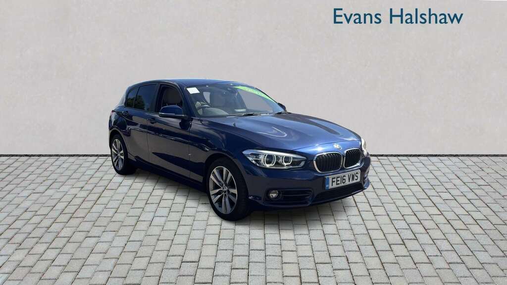 BMW 1 Series 118I 1.5 Sport Step 2016 FE16VWS Blue