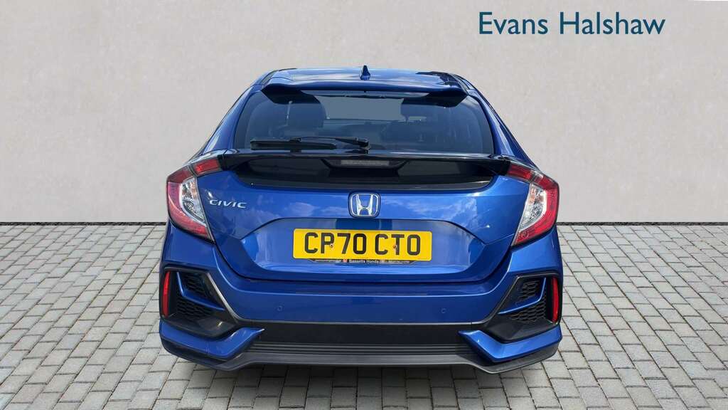 Honda Civic 1.0 Vtec Turbo 126 Se 2021 Blue #4