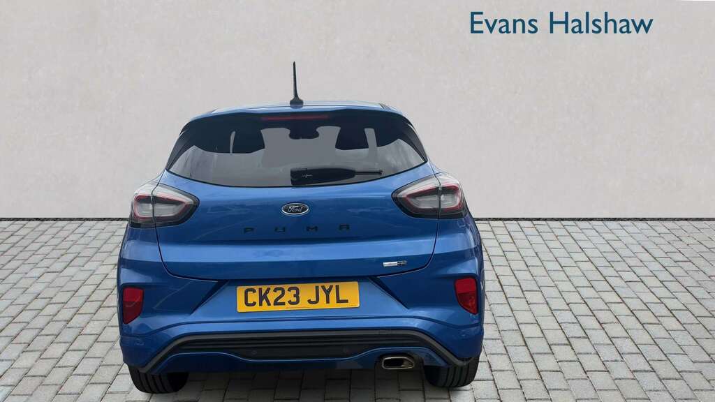 Ford Puma 1.0 Ecoboost Hybrid Mhev St-line 2023 CK23JYL Blue #4