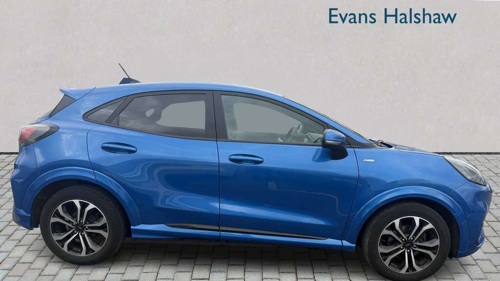 Ford Puma 1.0 Ecoboost Hybrid Mhev St-line 2023 CK23JYL Blue #3