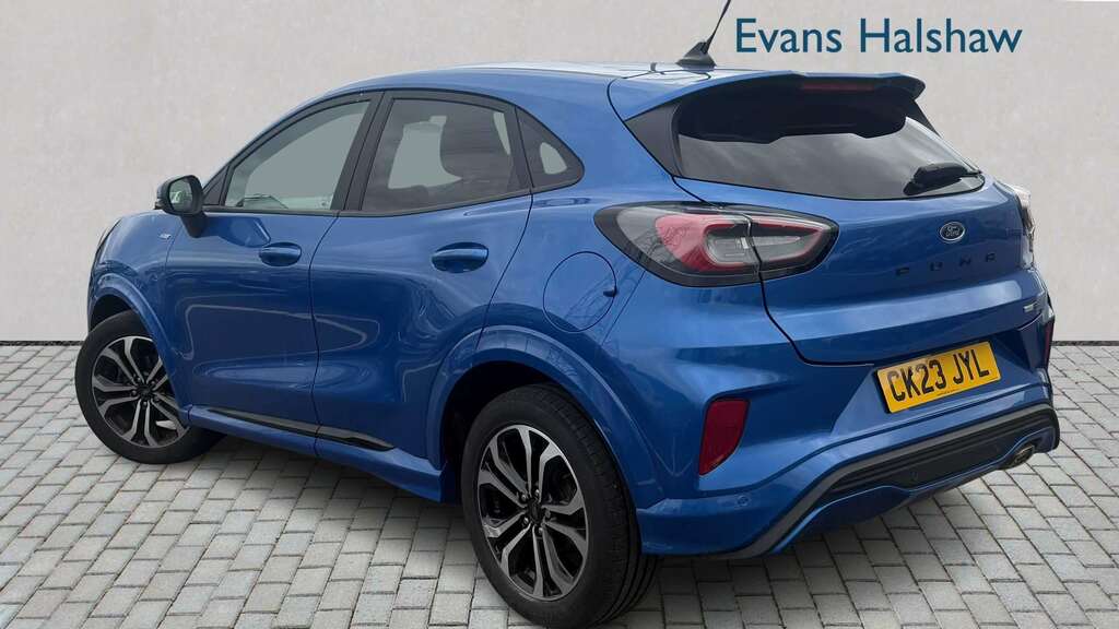 Ford Puma 1.0 Ecoboost Hybrid Mhev St-line 2023 CK23JYL Blue #2