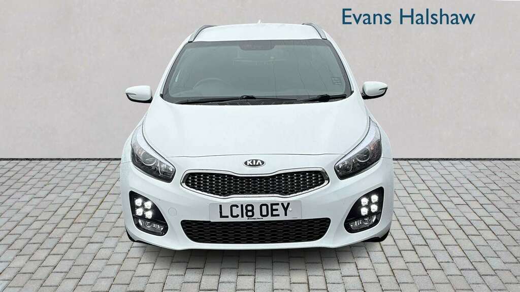 Kia Ceed 1.6 Crdi Isg Gt-line 2018 White #3