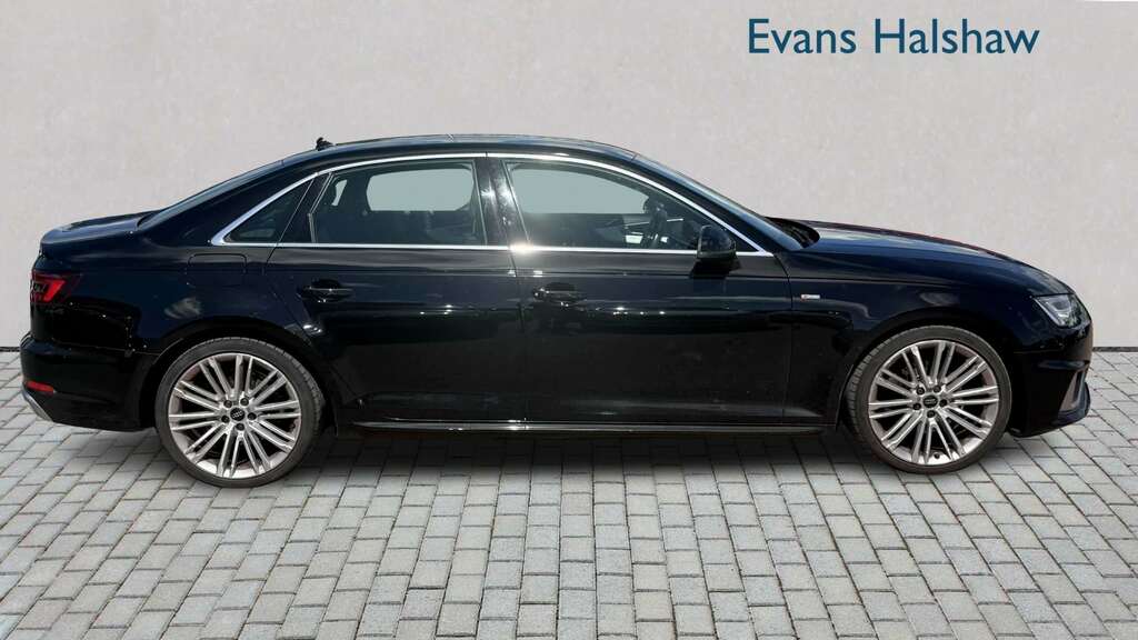 Audi A4 35 Tfsi S Line S Tronic 2019 MW68VNM Black #4