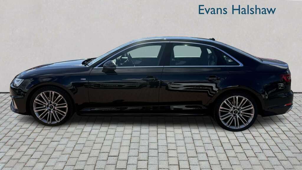 Audi A4 35 Tfsi S Line S Tronic 2019 MW68VNM Black #3