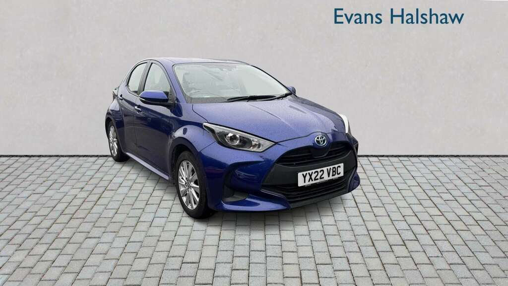 Toyota Yaris 1.5 Hybrid Icon Cvt 2022 Blue