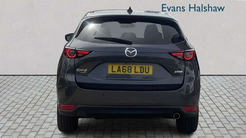 Mazda CX-5 2.2D 184 Sport Nav Awd 2019 LA68LDU Grey #4