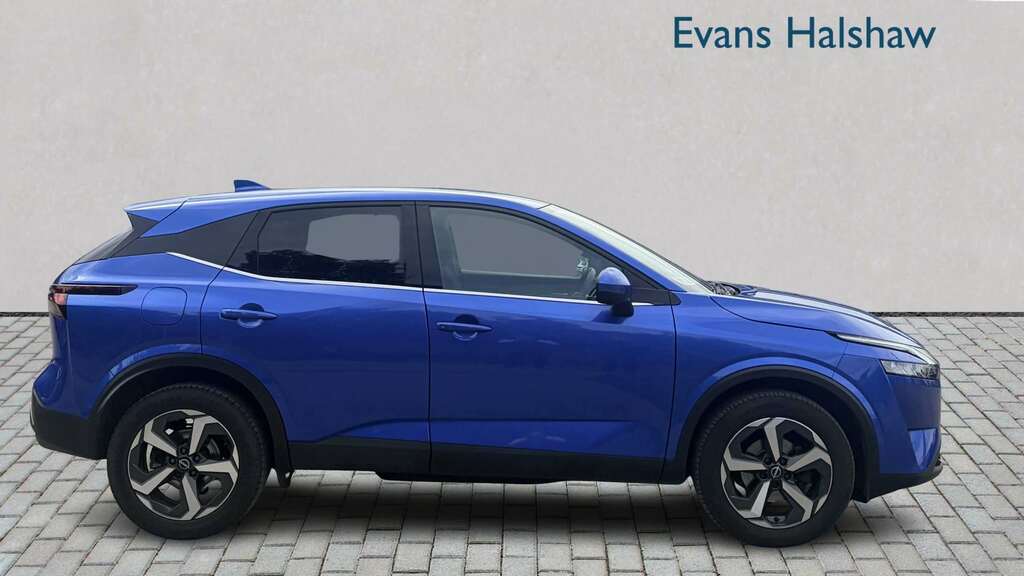 Nissan Qashqai 1.3 Dig-t Mh N-connecta 2023 FL23WMW Blue #4