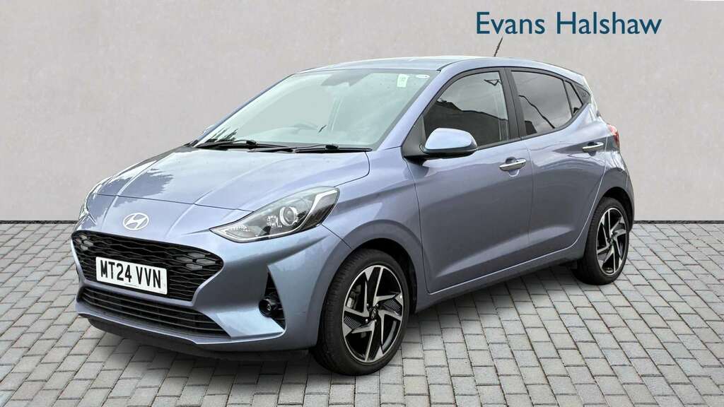Hyundai I10 1.0 63 Premium Nav 2024 MT24VVN Blue #3