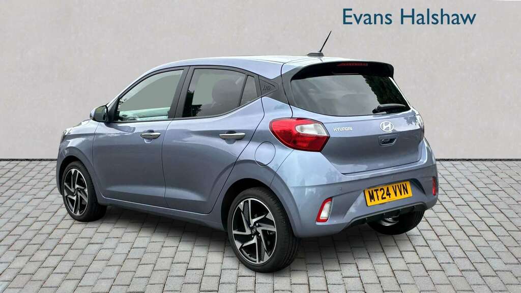 Hyundai I10 1.0 63 Premium Nav 2024 MT24VVN Blue #5