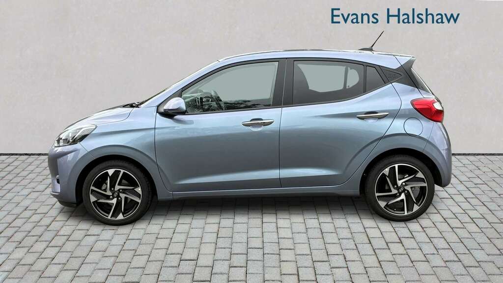 Hyundai I10 1.0 63 Premium Nav 2024 MT24VVN Blue #4
