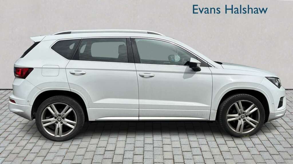 Seat Ateca 1.5 Tsi Evo Fr Ez Dsg 2020 White #4
