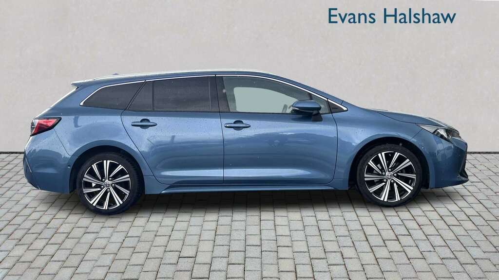 Toyota Corolla 1.8 Vvt-i Hybrid Design Cvt 2022 Blue #6