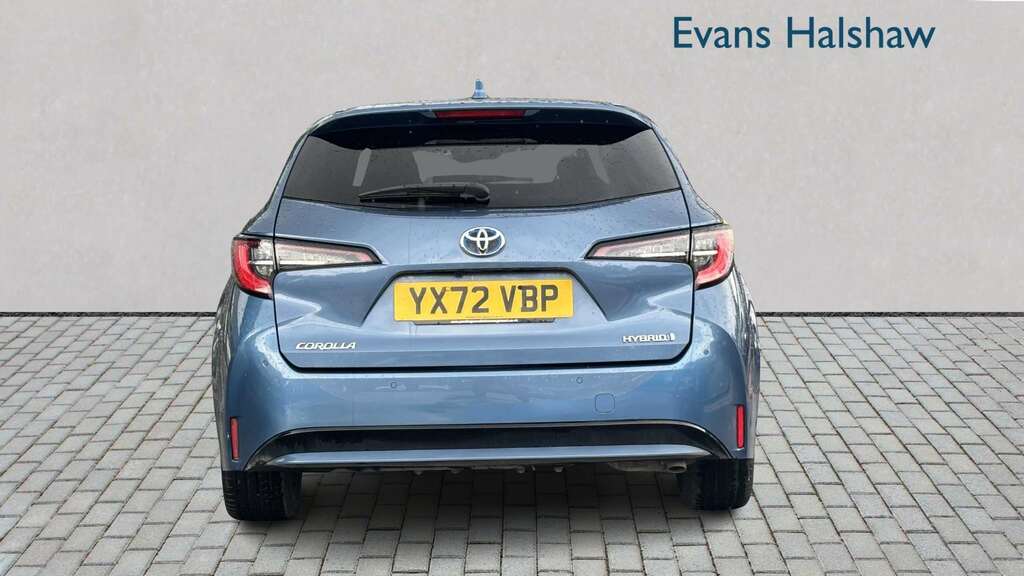 Toyota Corolla 1.8 Vvt-i Hybrid Design Cvt 2022 Blue #5