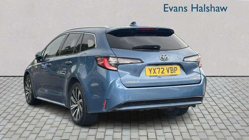 Toyota Corolla 1.8 Vvt-i Hybrid Design Cvt 2022 Blue #2