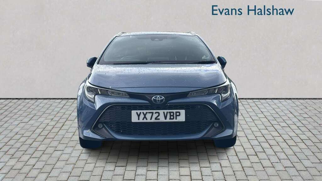 Toyota Corolla 1.8 Vvt-i Hybrid Design Cvt 2022 Blue #4