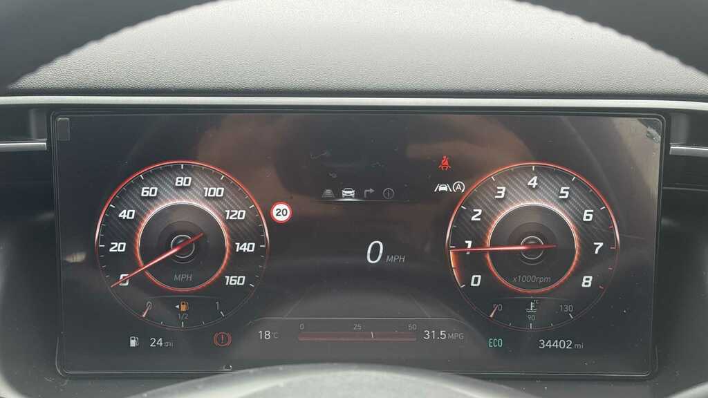 Hyundai Tucson 1.6 Tgdi Se Connect 2Wd 2023 CA23XRV Red #5