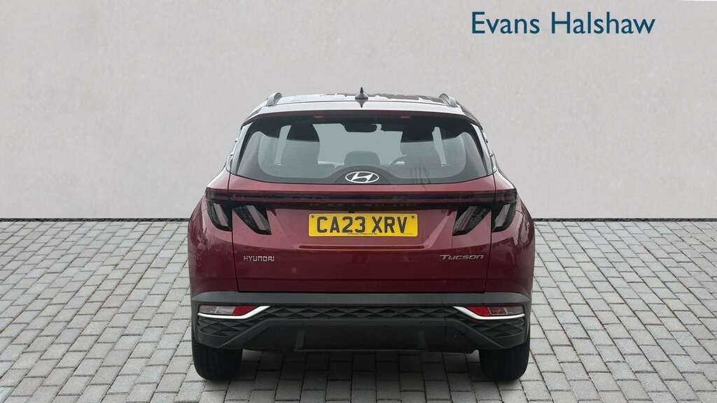 Hyundai Tucson 1.6 Tgdi Se Connect 2Wd 2023 CA23XRV Red #3