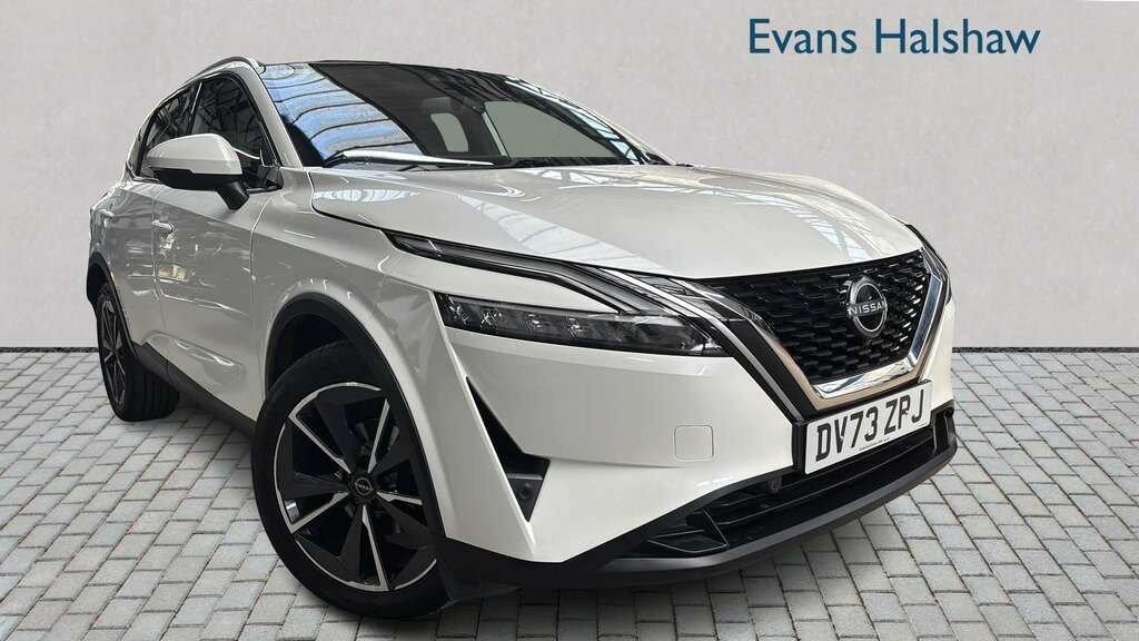 Nissan Qashqai 1.3 Dig-t Mh Tekna 2024 DV73ZPJ White