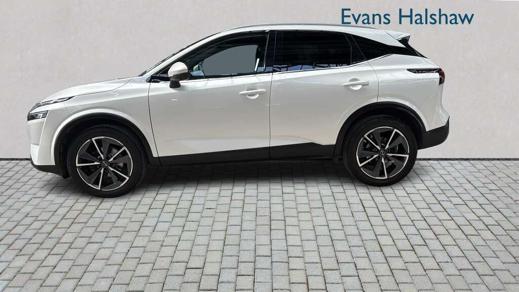 Nissan Qashqai 1.3 Dig-t Mh Tekna 2024 DV73ZPJ White #3