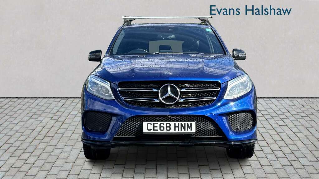 Mercedes-Benz GLE Class 250D 4Matic Amg Night Edition 9G-tronic 2018 Blue #4
