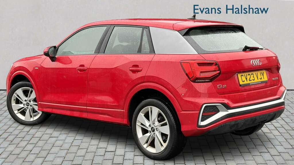 Audi Q2 35 Tfsi S Line 2023 CV23VJY Red #4