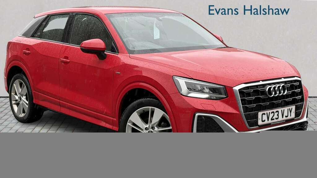Audi Q2 35 Tfsi S Line 2023 CV23VJY Red #3
