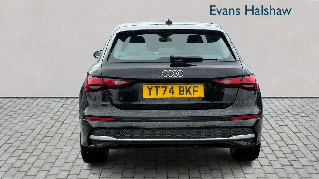 Audi A3 30 Tfsi Sport 2024 YT74BKF Black #6
