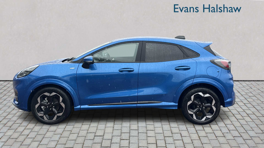 Ford Puma 1.0 Ecoboost Hybrid Mhev St-line X 2025 Blue #3