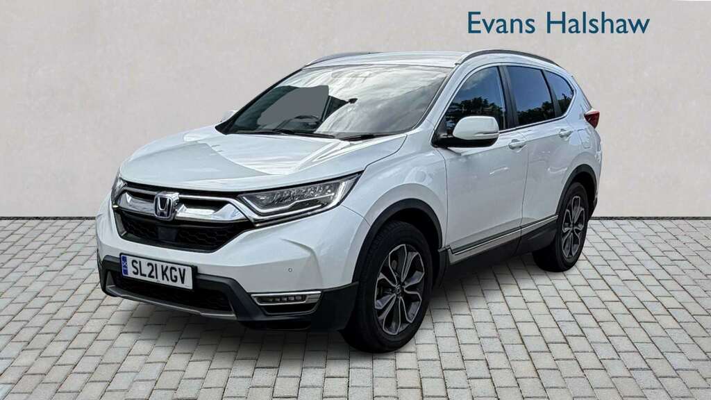 Honda Cr-V 2.0 I-mmd Hybrid Sr 2Wd Ecvt 2021 White #2