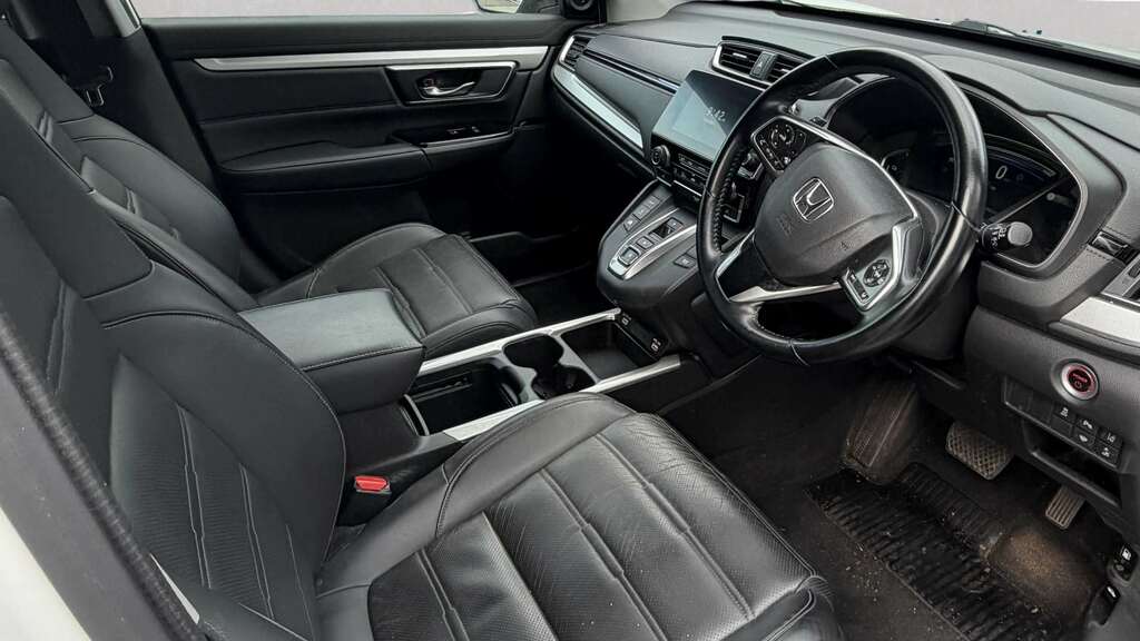 Honda Cr-V 2.0 I-mmd Hybrid Sr 2Wd Ecvt 2021 White #4