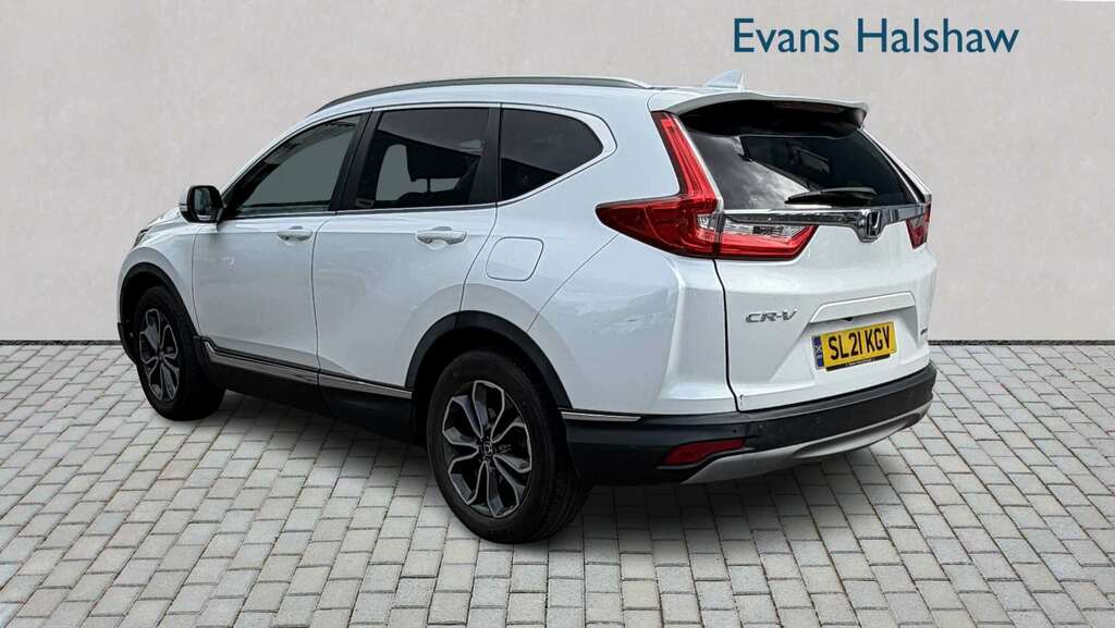 Honda Cr-V 2.0 I-mmd Hybrid Sr 2Wd Ecvt 2021 White #3