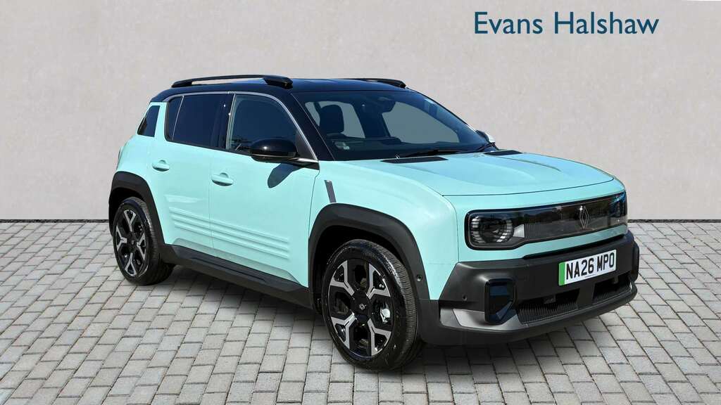 Renault 4 E-Tech 110Kw Techno 52Kwh Comfort Range 2026 Green