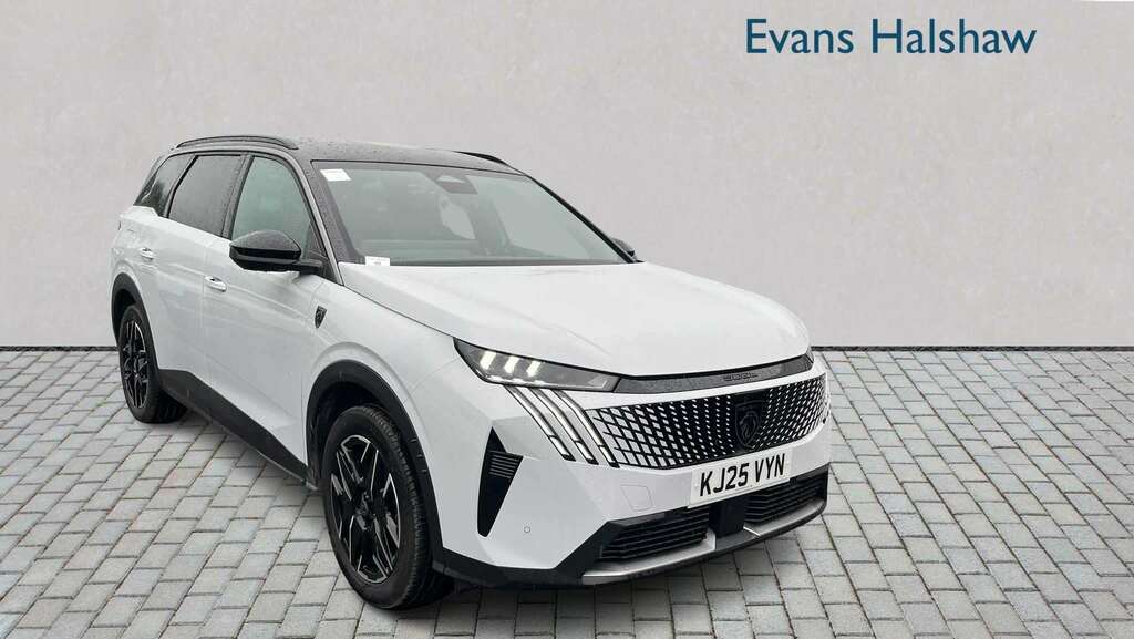 Peugeot 5008 1.2 Hybrid 145 Gt E-dsc6 2025 KJ25VYN White #3