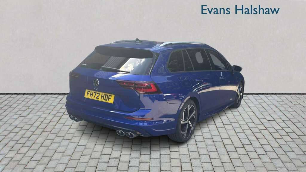 Volkswagen Golf 2.0 Tsi R 4Motion Dsg 2023 FH72HDF Blue #4