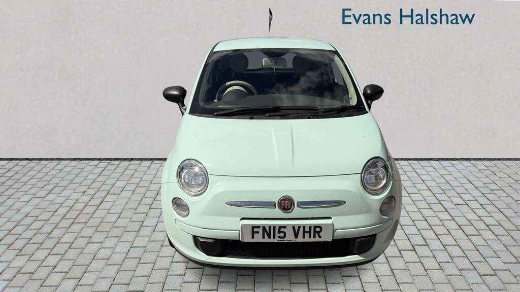 Fiat 500 S White #2