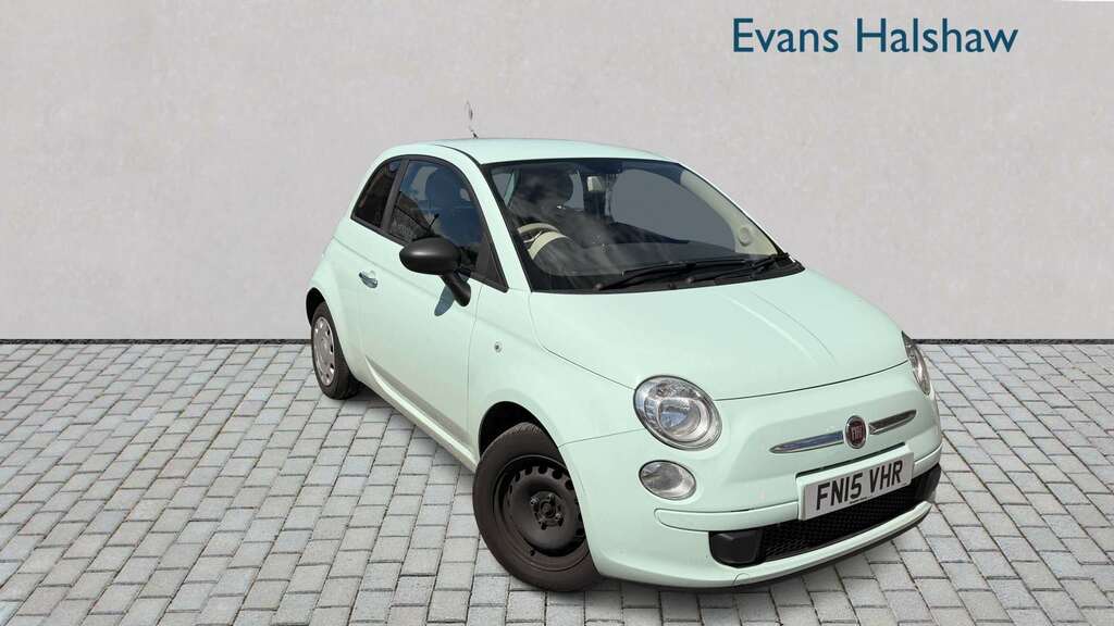 Fiat 500 S White #1