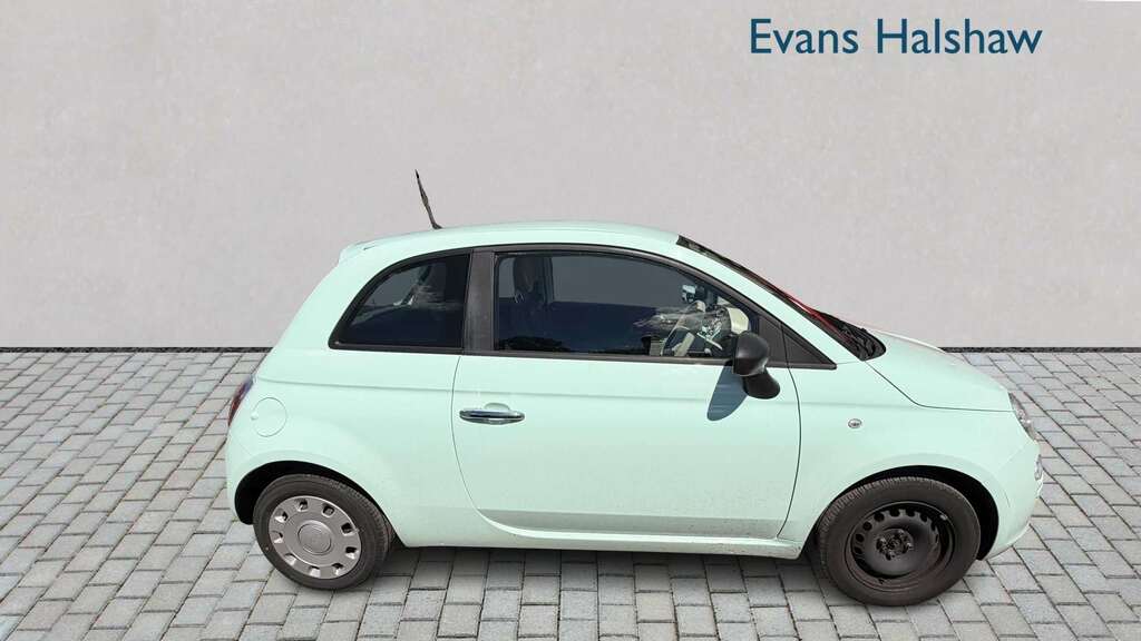 Fiat 500 S White #3