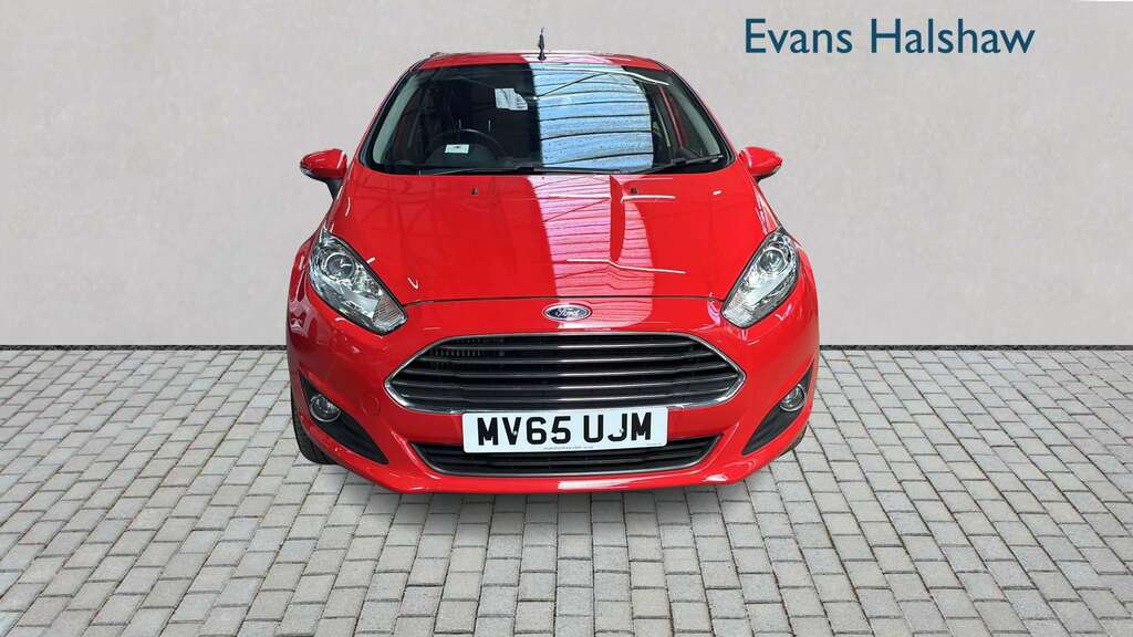 Ford Fiesta 1.0 Ecoboost Zetec 2015 MV65UJM Red #4