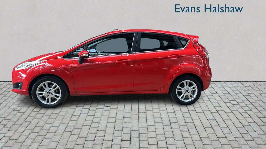 Ford Fiesta 1.0 Ecoboost Zetec 2015 MV65UJM Red #3
