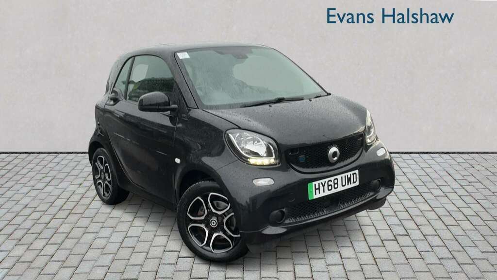 Smart Fortwo Coupe 60Kw Eq Prime Premium 17Kwh 2018 HY68UWD Black