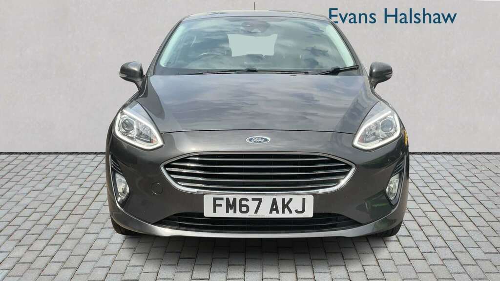 Ford Fiesta 1.0 Ecoboost Zetec 2018 FM67AKJ Grey #4