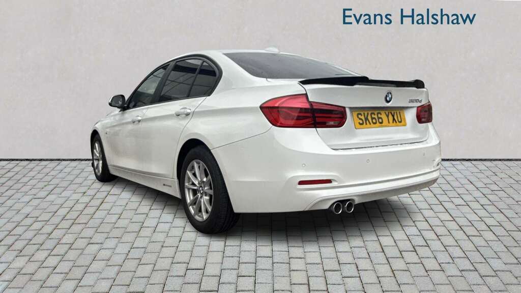 BMW 3 Series 320D Efficientdynamics Plus 2016 SK66YXU White #2