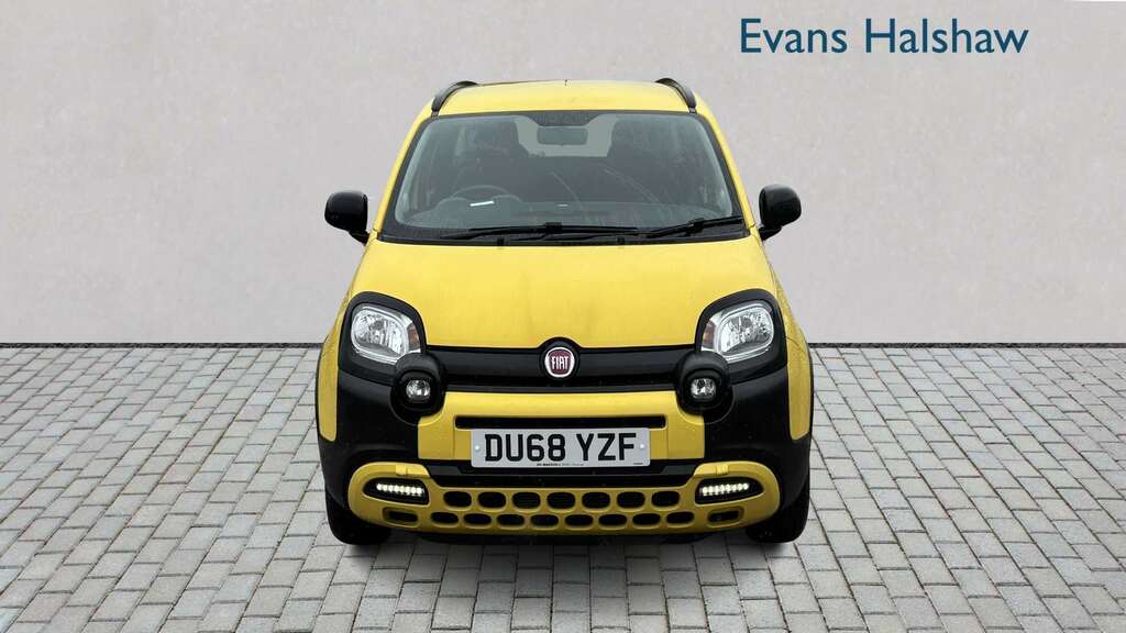 Fiat Panda 1.2 Waze 2018 Yellow #4