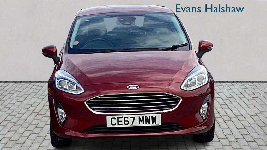 Ford Fiesta 1.0 Ecoboost Zetec 2017 CE67MWW Red #3
