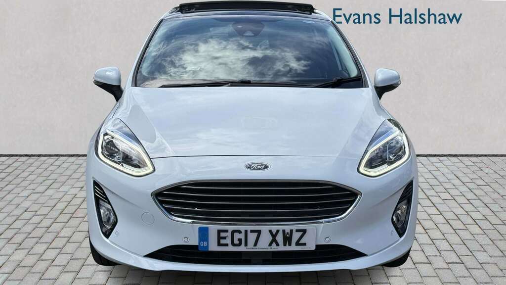 Ford Fiesta 1.0 Ecoboost Titanium 2017 White #4